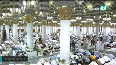 صلاة القيام للشيخان محمد خليل قارئ وصلاح البدير من المسجد النبوي ليلة 21 رمضان 1438