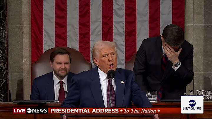 Trump to Congress: 'There are only two genders: male and female'