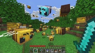 How to get bees in minecraft (fastest way)