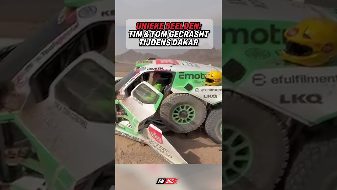 Unieke Beelden Na Dakar-Crash Gebroeders Coronel 