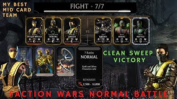 Mortal Kombat Mobile Faction Wars Survivor Mode Normal Level Final Battle   What Happens?