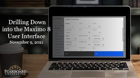 Maximo 8 (Maximo Application Suite) New User Interface