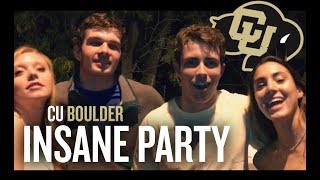 The CRAZIEST Frat Party EVER: CU Boulder (College Vlog)