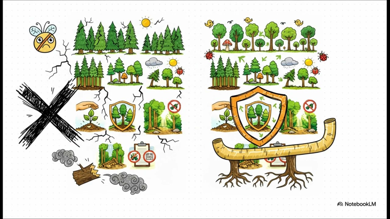 Dauerwald vs. Mischwald: Der Unterschied, den viele verpassen