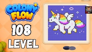 Colony flow Level 108 Walkthrough Solution
