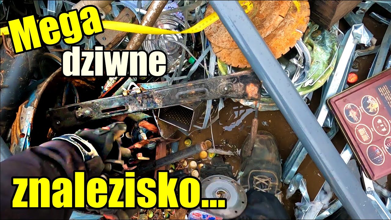 Ogromne ilości złomu i mega dziwne znalezisko... Prawie jak garnek ze złotem:D