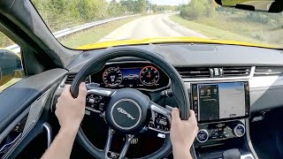 2021 Jaguar F-Pace SVR - POV Test Drive (Binaural Audio)