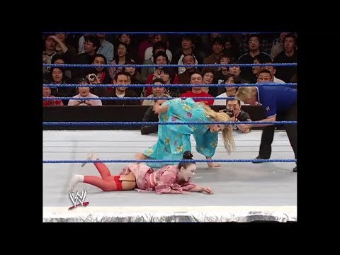 Torrie Wilson vs. Hiroko - Kimono Match (SD! February 5, 2005)