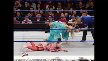Torrie Wilson Vs Hiroko Kimono Match SD February 5 2005 