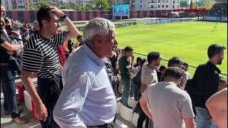 Vanspor maç sonrası gerginlik yaşandı: Polisin müdahalesi tepkilere neden oldu