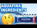 Aquafina Ingredients...What is in this Mysterious Water?