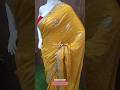 Pure Gajji Silk Designer Handwork Saree💛🤩#gajjisilk #yellowsaree #latestsarees #shortsfeed #saree