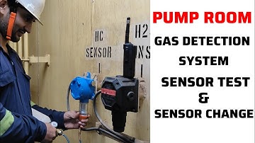 Omicron-PUMP ROOM Gas detection system || Sensor Test & Change