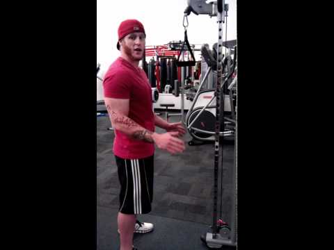 Single Arm Cable Tricep Pushdown