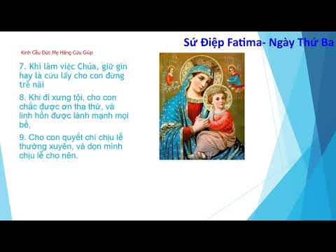 Video Ngày Thứ Ba Tuần Cửu Nhật Kính Đức Mẹ Hằng Cứu Giúp - youtube