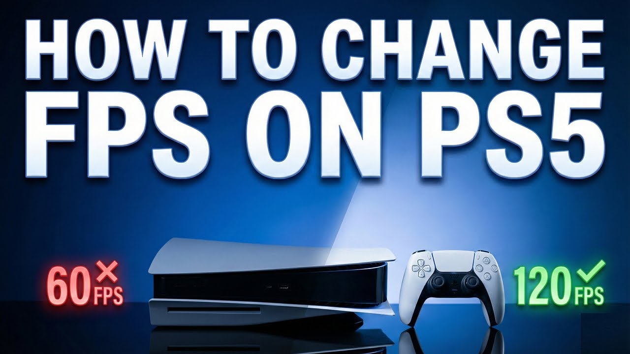 How to Change FPS on PS5 - YouTube