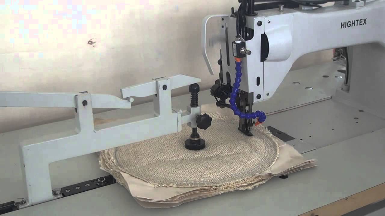 Automated spiral sewing machine for thick Sisal Buffing Wheels YouTube