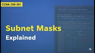 30. Subnet Masks Explained | CCNA 200-301 (Hindi)