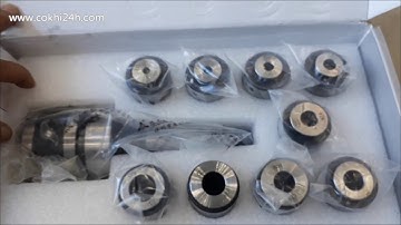 Đầu cặp mũi ta rô bằng collet tháo ráp nhanh
