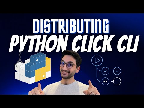 Distributing Python Click CLIs to PyPi using GitHub Actions