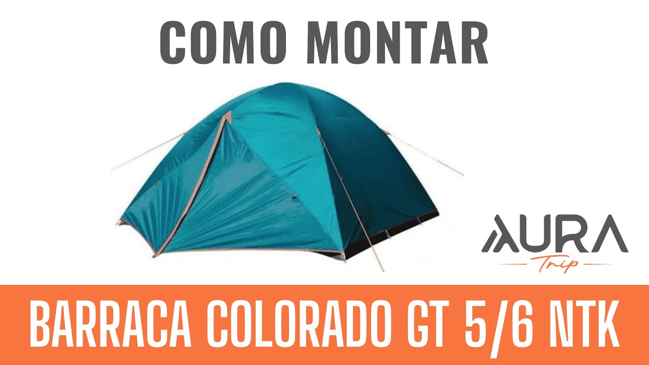 Passo a passo | Como montar a barraca Colorado GT 5/6 Pessoas Nautika