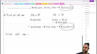 2025 04 15 - CAPE Accounting Unit 2 - Variance Analysis - Day 2
