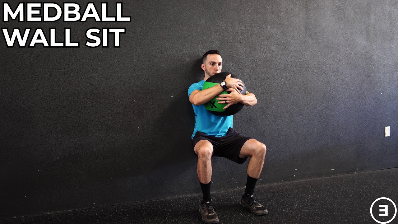 Medball Wall Sit YouTube