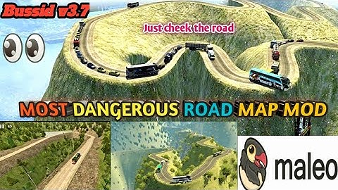 WORLD MOST DANGEROUS MAP MOD For Bus Simulator Indonesia || Bussid V3.7.1 || Pak Zigar Gamer ||