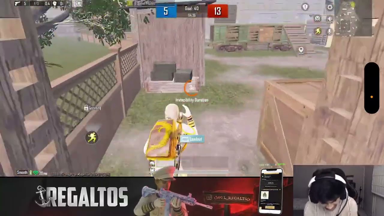 Joker won 1v1 TDM With Rega in BGMI