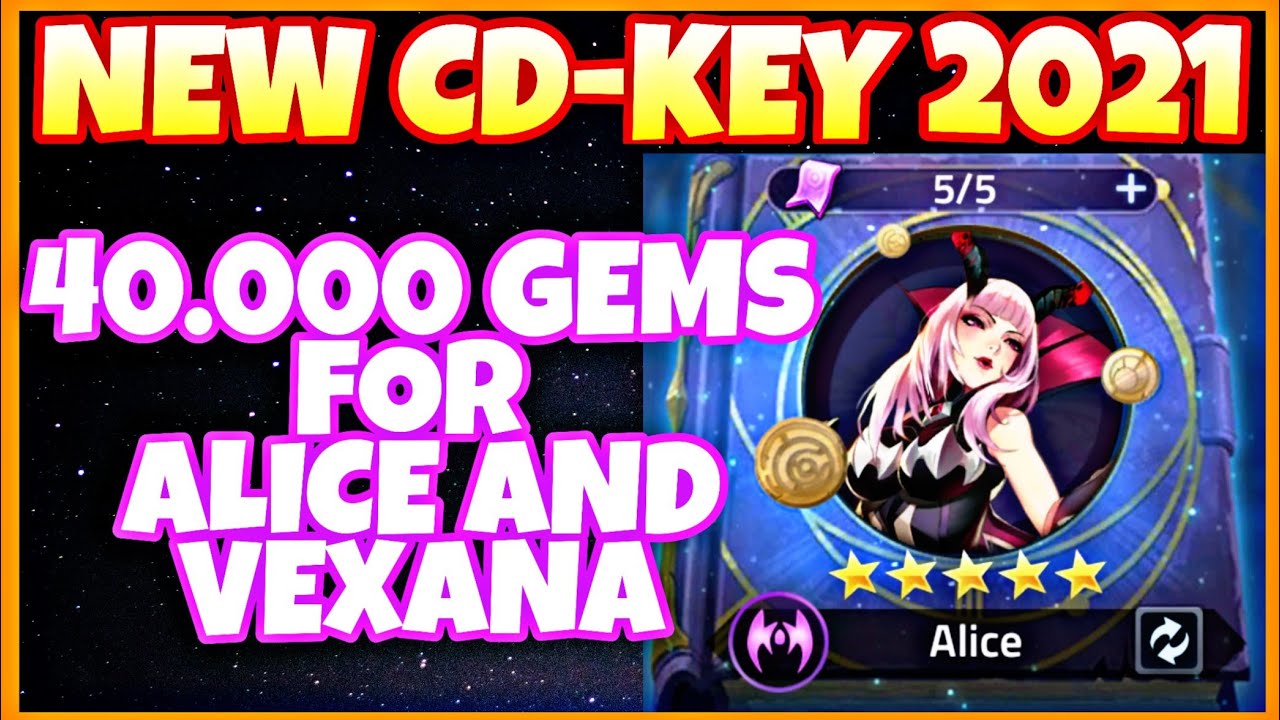 CD-KEY January 2021 + 40K Gems for Prophecy Summon | Mobile Legends Adventure