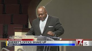 Dozens of Wake County sheriff's office employees say they've lost jobs, been reassigned in 1st month