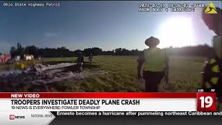 New video shows highway patrol response to fatal Youngstown plane crash