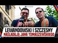 LEWANDOWSKI I SZCZĘSNY NAŚLADUJĄ JANA TOMASZEWSKIEGO! SHOW NA MISTRZOWSKIEJ FECIE BARCELONY!