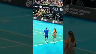 Qinwen Zheng Roasts Djokovic About Andy Murray 😂🎾