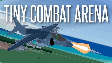 AN AESTHETIC NEW COMBAT FLIGHT SIM! - Tiny Combat Arena (Early Gameplay)