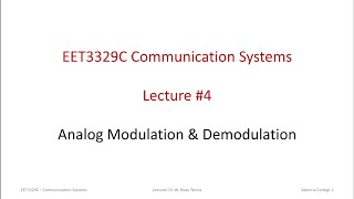 EET3329C Lecture 4 Part 2 of 2