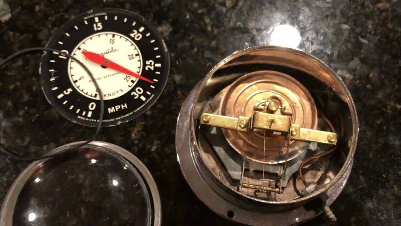 Airguide Marine Speedometer Rebuild & Repair YouTube