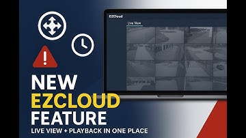 New EZCloud Web Portal Feature – Live View & Playback Across Multiple Uniview Devices