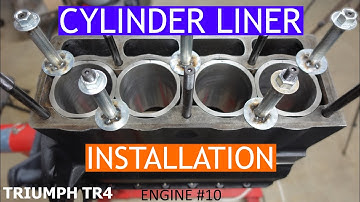 Triumph TR4 - Engine Rebuild #10: Cylinder Installation | Roundtail Restoration