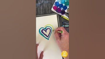 Melted Crayon Art