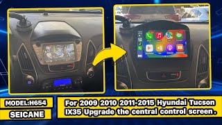 Upgrade to Carplay: 9" HD Touchscreen for Hyundai Tucson IX35 2009 2010 2011 2012 2013 2014 2015