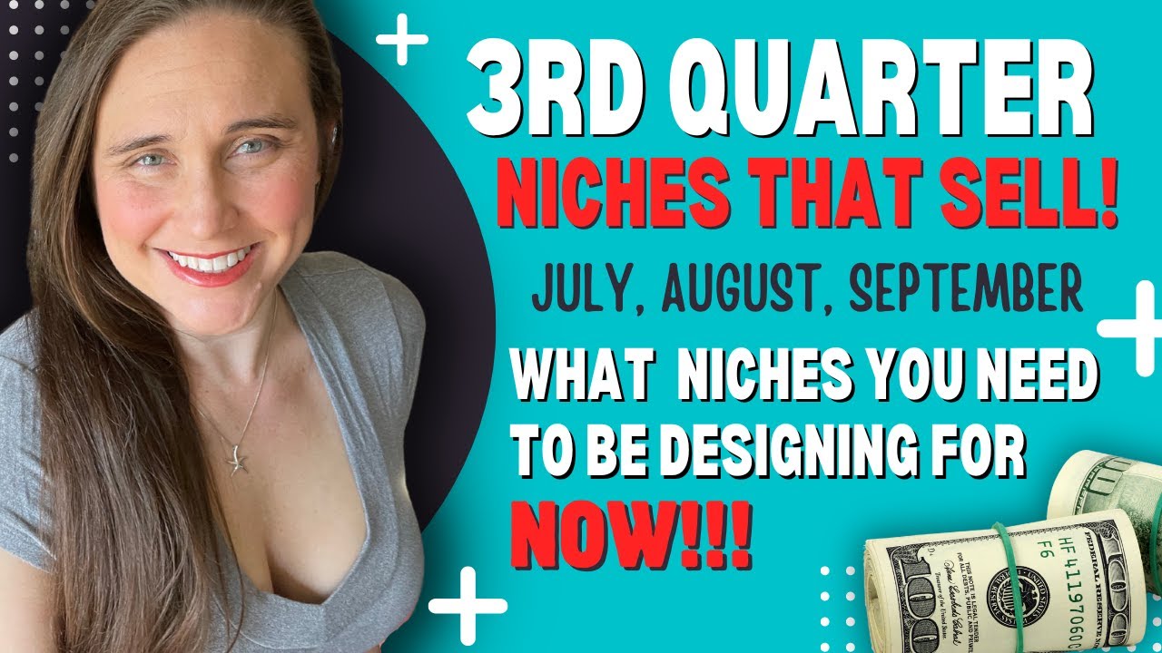 Make Money In Quarter 3 of 2024 By Designing For POD Products In These