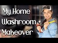My Washroom Makeover / Powder Room Tour / Home Decor Ideas  - Ghazal Siddique