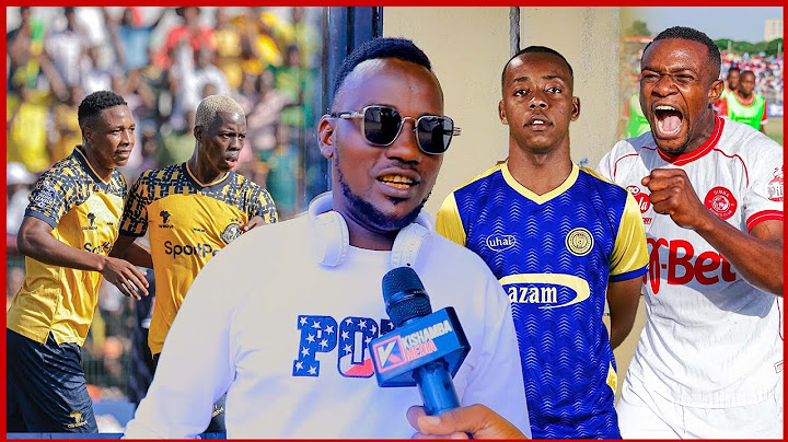 FRIJI BOVU: AFICHUA SIRI FEITOTO AMESHASAINI YANGA/STELLENBOSCH NI KIBONDE ATAPIGWA GOLI NYINGI