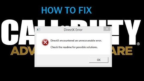 [Solved] DirectX Encountered an Unrecoverable Error Issue [2025]