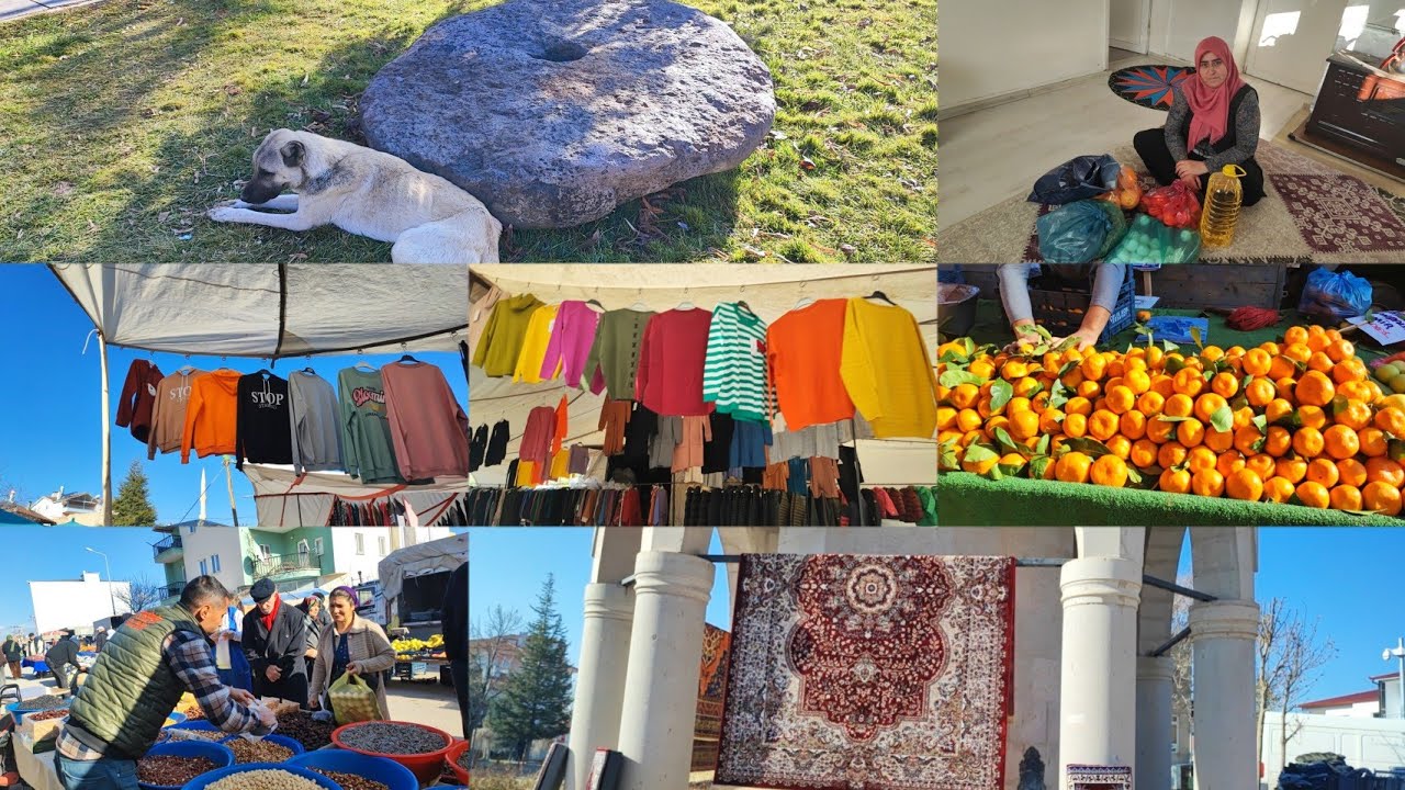 GÜLAĞAÇ İLÇEMİZİN ❌ENN BUYUK PAZARİ ❌CEVRE KOYLER KASABALAR❌ BURAYA GELİYORLAR