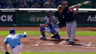 CLE@KC: Kennedy fans Napoli to escape jam in the 1st