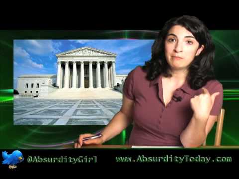 The Supreme Court rulings, a ban on swearing AND perhaps, the dirtiest joke we've ever alluded to: all in this week's progressive political news parody, Absurdity Today, hosted by Julianna Forlano Alternative titles for this week's episode: "Mexico: Its not just the water that will make you crap your pants." "Debby Does Florida! (and Rick Scott Undoes it)." "Title that conveys intrinsic value of this segment and series." or "Title that appeals to your baser nature"