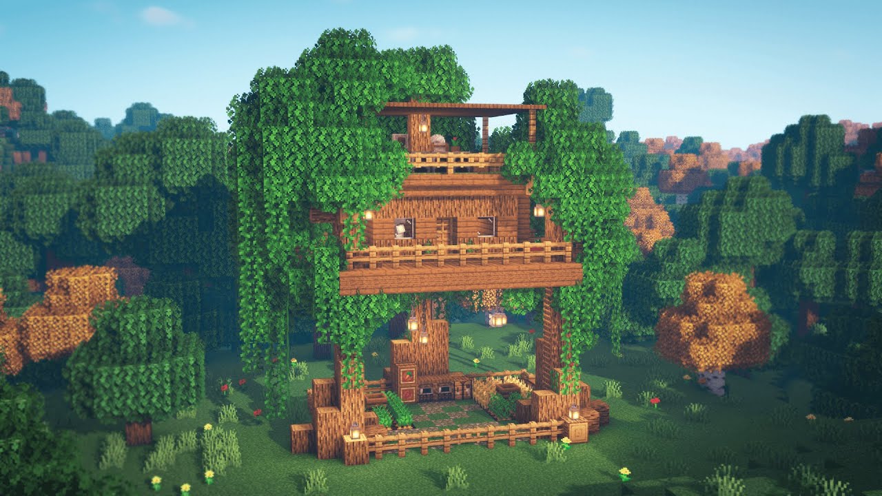 Minecraft  How to Build a Treehouse