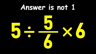 Only 1 in 5 Can Solve This Math Problem!